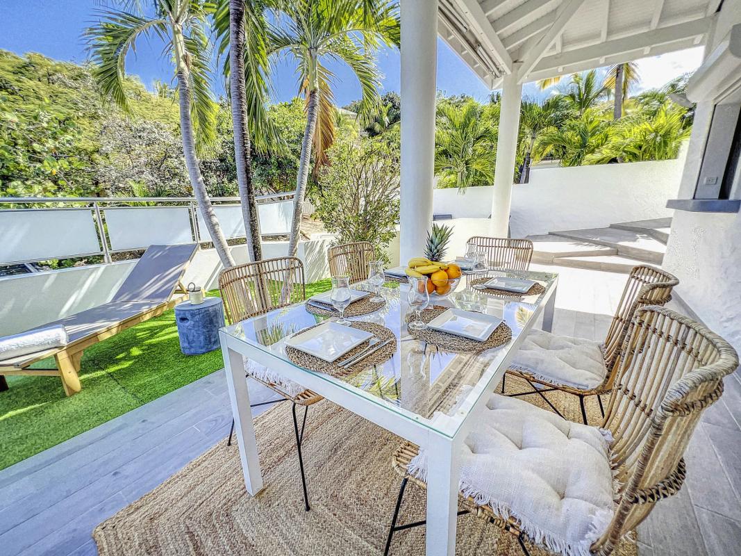 Villa 6 personnes à Baie Orientale-terrasse-9